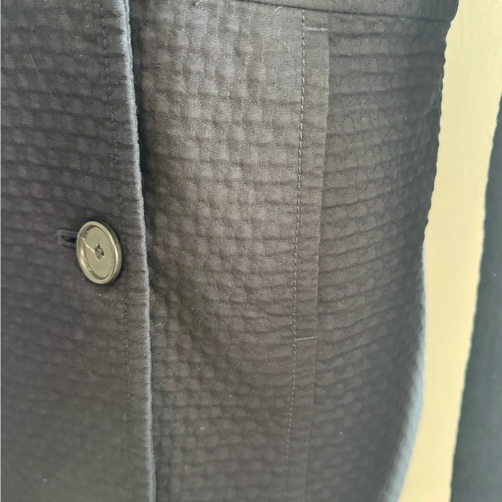 J. Crew Textured Navy Double-Breasted Pea Coat - Picture 6 of 12